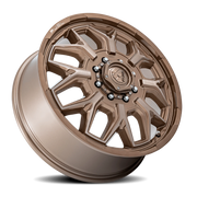 Fuel Flux Dually 22x8.25 +104 8x165.1mm 117mm Platinum Bronze