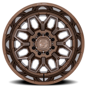 Fuel Flux Dually 22x8.25 -227 8x200mm 142mm Platinum Bronze