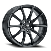 Platinum Flux 16x7 +40 5x114.3mm 72.62mm Satin Black Satin Clear Coat
