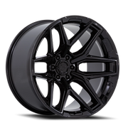 Fuel Flux 6 18x9 +30 6x139.7mm 106.1mm Blackout