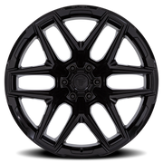 Fuel Flux 6 20x9 +20 6x120mm 66.9mm Blackout