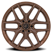 Fuel Flux 6 22x9.5 +20 6x135mm 87.1mm Platinum Bronze