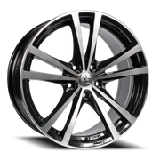 RTX Force 15x6.5 +45 5x114.3mm 73.1mm Black Machined