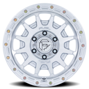 Fuel Fortress 17x8.5 +25 5x127mm 71.5mm Gloss Silver Machined Face