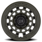 Black Rhino Fuji 17x8 +20 6x139.7mm 106.1mm Olive Drab Green