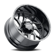 WELD Fulcrum 20x10 +13 5x127mm 87.1mm Gloss Black Milled