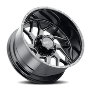 WELD Fulcrum 20x9 +20 6x135mm 106.1mm Gloss Black Milled