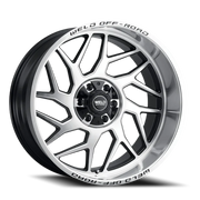 WELD Fulcrum 22x12 -44 6x135mm 106.1mm Gloss Black Machined