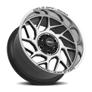 WELD Fulcrum 20x10 -18 6x135mm 106.1mm Gloss Black Machined