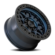 KMC GRS 20x9 +0 5x127mm 71.5mm Midnight Blue Gloss Black Lip