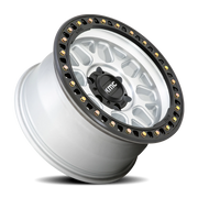 KMC GRS 20x9 +0 5x127mm 71.5mm Machined Machined Satin Black Lip