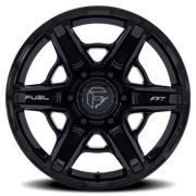 Fuel Gambit 17x8.5 +0 6x139.7mm 106.1mm Gloss Black