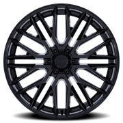Niche Gamma 24x10 +25 6x139.7mm 106.1mm Gloss Black
