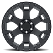 Black Rhino Gauntlet 18x9 +2 5x139.7mm 78.1mm Semi Gloss Black Gunmetal Bolts