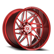 Gear Off Road Gear Forged 24x14 -76 8x170mm 125.2mm Red Tint