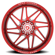 Gear Off Road Gear Forged 22x12 -44 8x170mm 125.2mm Red Tint