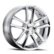 Platinum Gemini 17x7.5 +40 5x108mm 72.62mm Chrome