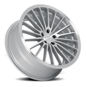 Dolce Performance Ghost 20x8.5 +28 5x120mm 72.56mm Gloss Silver Machined Face