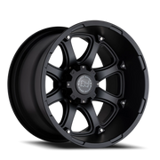 Black Rhino Glamis 17x9 -12 8x170mm 125mm Matte Black