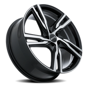 RTX OE Gothenburg 20x8 +45 5x108mm 63.4mm Gloss Black Machined