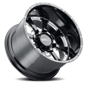 WELD Granada Eight 20x10 -18 8x170mm 125.1mm Gloss Black Milled