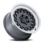 Black Rhino Graz 17x8.5 +25 6x139.7mm 106.1mm Gloss Gunmetal Machined Lip