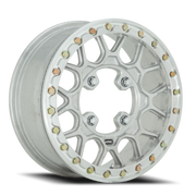 KMC Grenade Beadlock Forged UTV 15x6 +38 4x156mm 119.1mm Machined Raw Machined