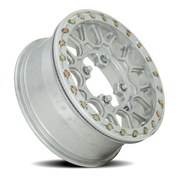 KMC Grenade Beadlock Forged UTV 15x6 +38 4x156mm 119.1mm Machined Raw Machined