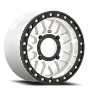 KMC Grenade Beadlock UTV 14x7 +38 4x156mm 132mm Machined Silver