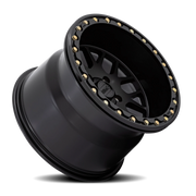 KMC Grenade Beadlock UTV 14x10 +0 4x137mm 112.1mm Satin Black