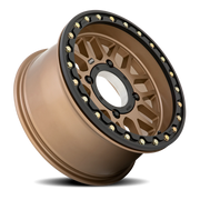 KMC Grenade Beadlock UTV 15x7 +10 4x110mm 86mm Satin Bronze