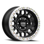 KMC Grenade Desert Beadlock 17x8.5 +0 6x135mm 87.1mm Satin Black