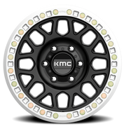 KMC Grenade Desert Beadlock 17x8.5 +0 6x139.7mm 108mm Satin Black