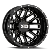 XD Series Grenade Dually 17x6.5 -155 8x210mm 154.3mm Gloss Black Milled