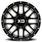 XD Series Grenade Dually 17x6.5 -155 8x210mm 154.3mm Gloss Black Milled