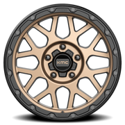 KMC Grenade Off-Road 18x8.5 +35 5x127mm 71.5mm Matte Bronze Matte Black Lip