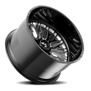 Fuel Grin FF109 26x16 -101 5x139.7mm 77.8mm Gloss Black Milled