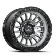 Lock Offroad Grit 17x9 +1 5x127mm 71.5mm Matte Grey Ma