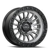 Lock Offroad Grit 17x9 +1 6x135mm 87.1mm Matte Grey Ma