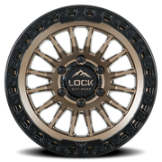 Lock Offroad Grit 17x8.5 +25 5x127mm 71.5mm Matte Bronze Ma