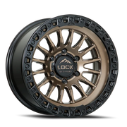Lock Offroad Grit 17x9 -12 6x139.7mm 106.2mm Matte Bronze Ma