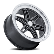 American Racing Groove 6 Drag 17x10 +35 6x139.7mm 78.1mm Anthracite Diamond Cut Lip