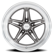 American Racing Groove 20x8.5 +6 5x127mm 78.1mm Anthracite Diamond Cut Lip