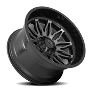 XD Series Gunner 22x10 -18 5x127mm 78.1mm Gloss Black Machined-Gray Tint