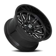 XD Series Gunner 22x10 -18 6x135mm 106.1mm Gloss Black Milled