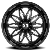 XD Series Gunner 22x10 -18 5x127mm 78.1mm Gloss Black Milled