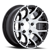 Helo HE1825 14x6 -6 5x114.3mm 74.4mm Gloss Black Machined