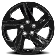 OE Wheels HY12 17x7 +49 5x114.3mm 67.1mm Gloss Black