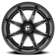 Fuel Hammer 20x9 +1 6x139.7mm 106.1mm Gloss Black Milled