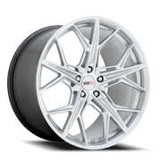 Cray Hammerhead 20x11.5 +52 5x120mm 67.06mm Gloss Silver Mirror Cut Face